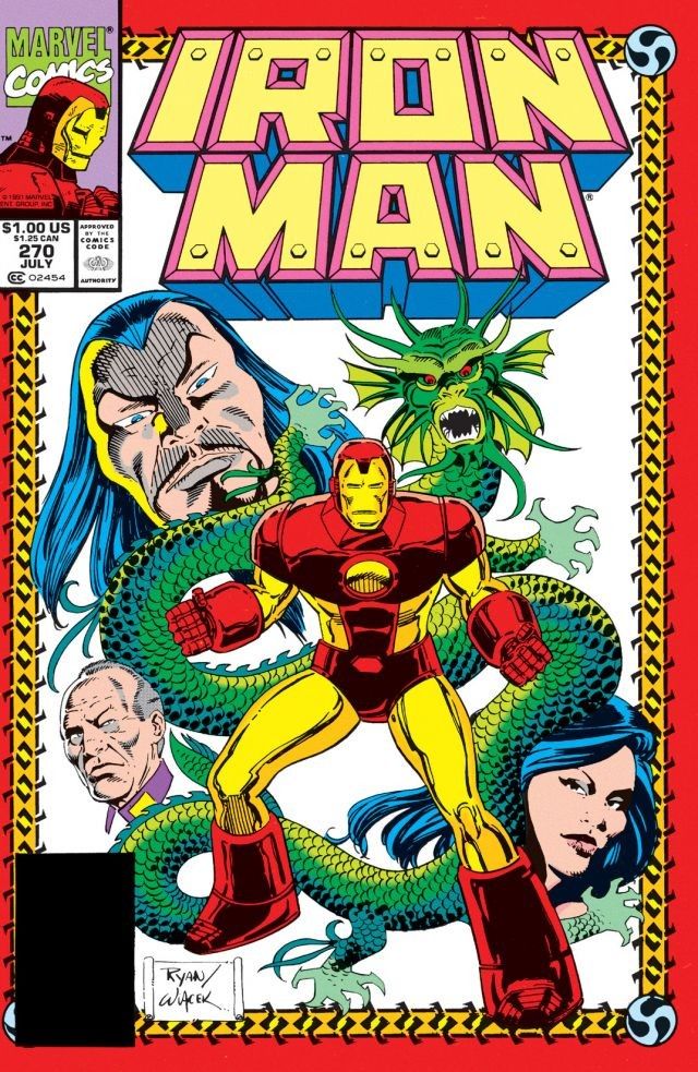 Iron Man #270 cover