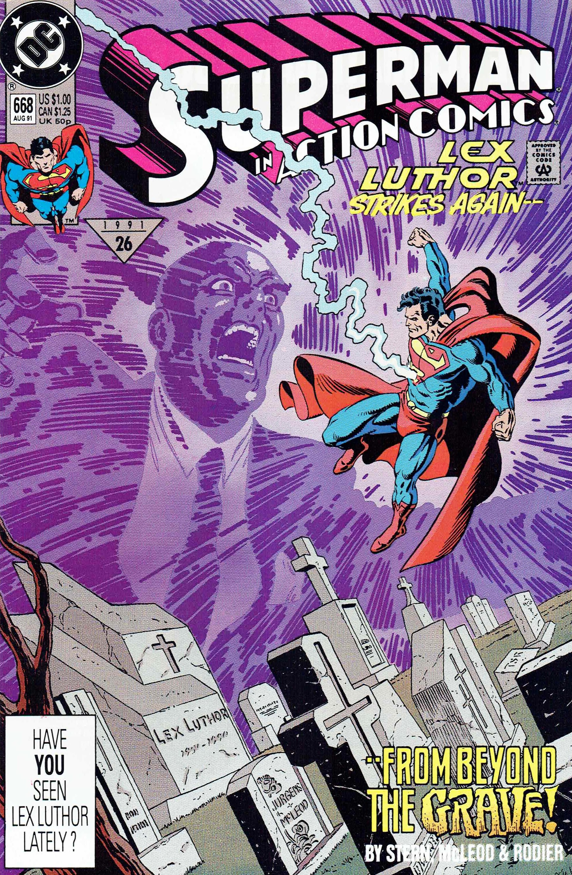 Action Comics #668 cover