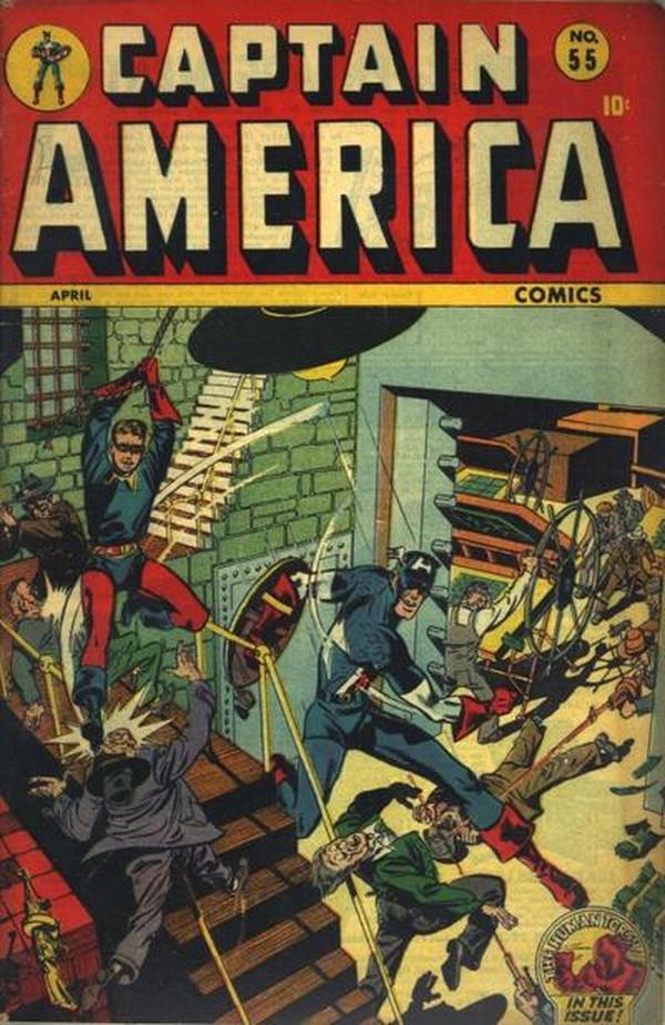 Captain America Comics #55 cover