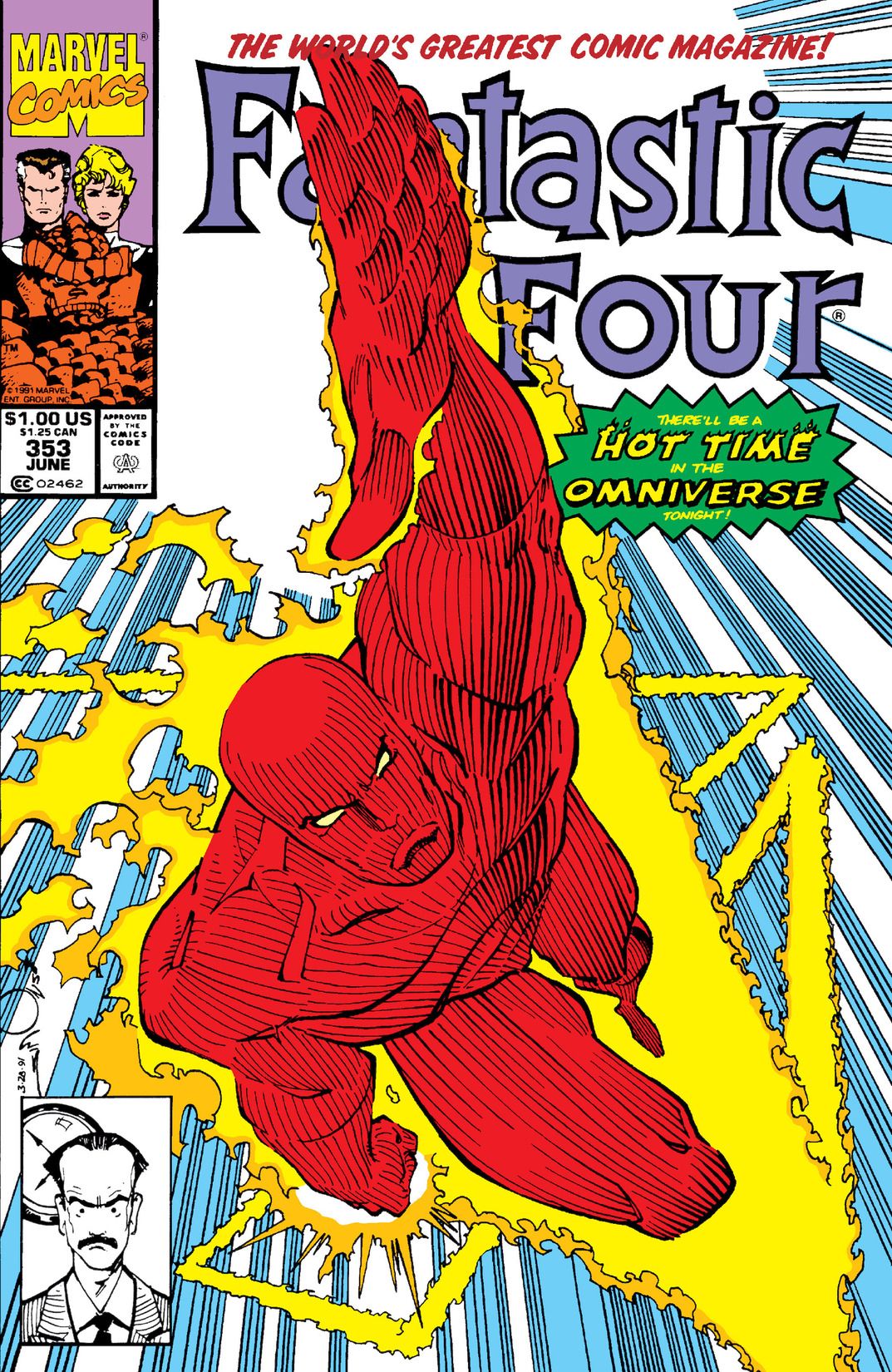 Fantastic Four #353 cover