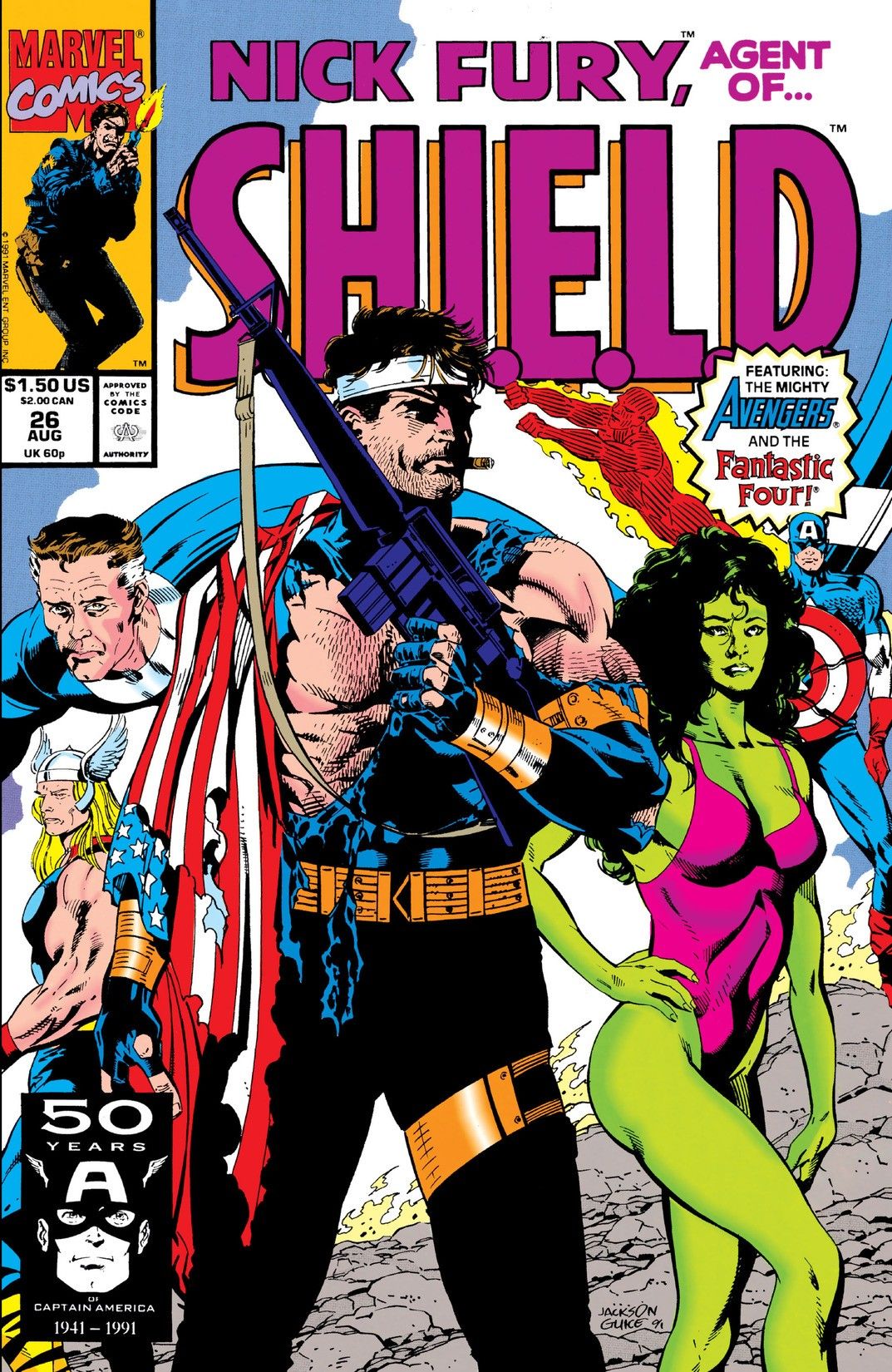 Nick Fury, Agent of S.H.I.E.L.D. #26 cover