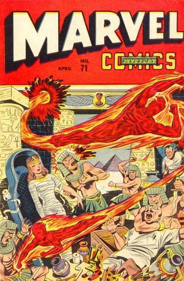 Marvel Mystery Comics #71 cover