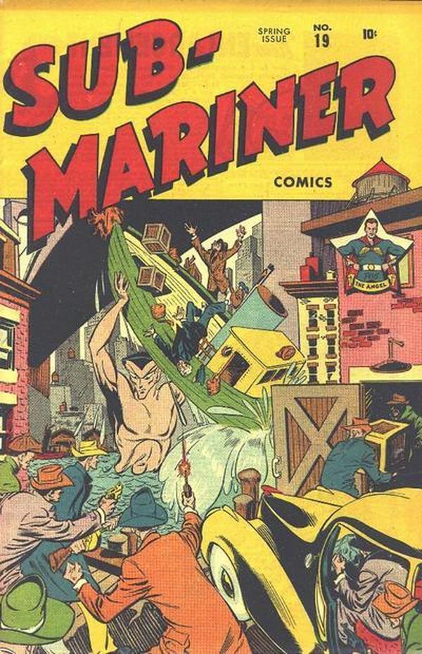 Sub-Mariner Comics #19 cover