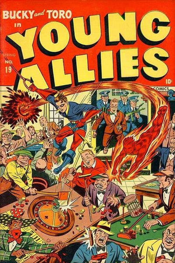 Young Allies #19 cover