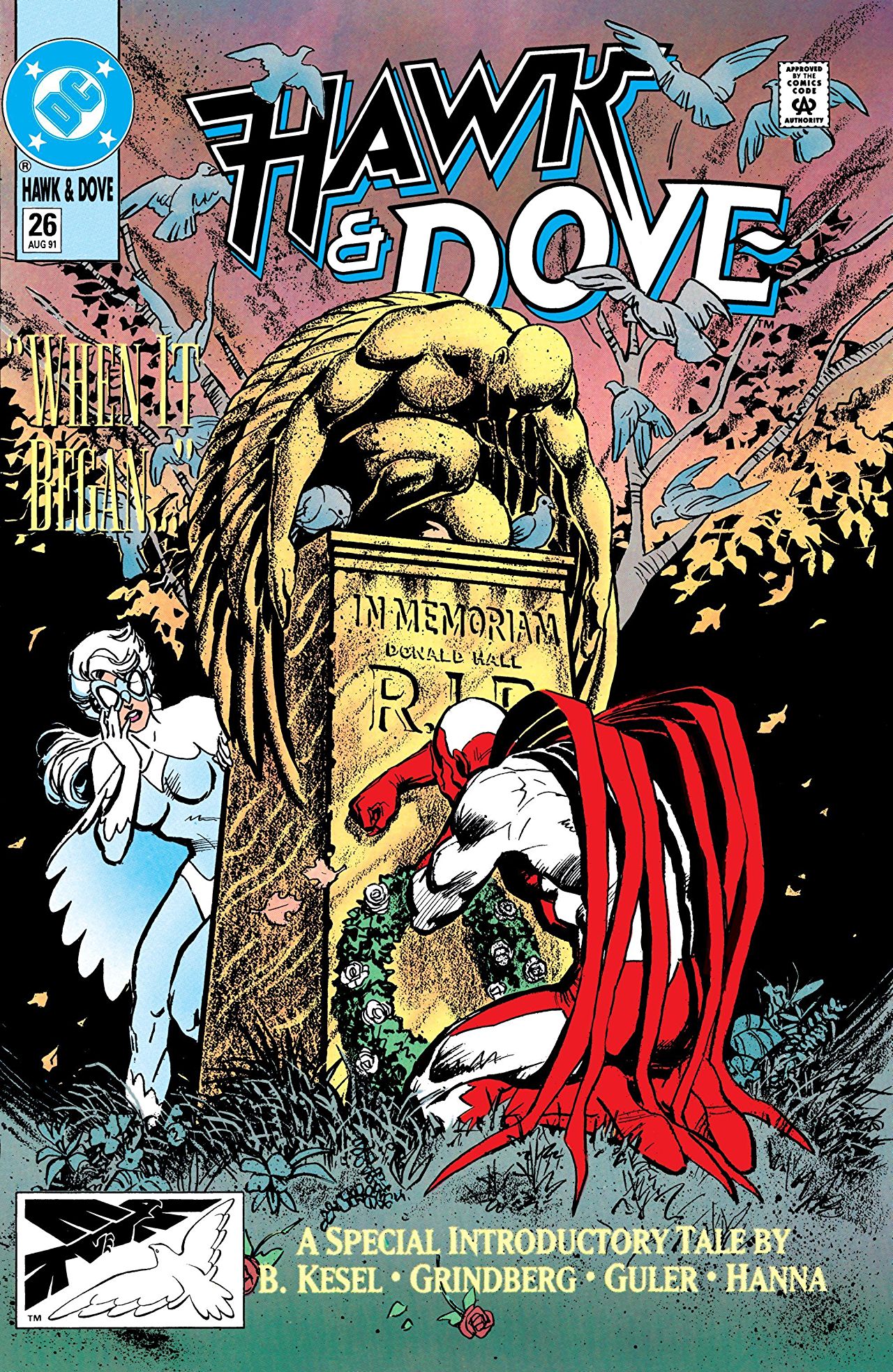 Hawk and Dove #26 cover