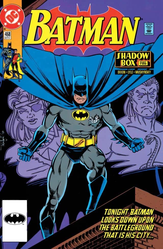 Batman #468 cover