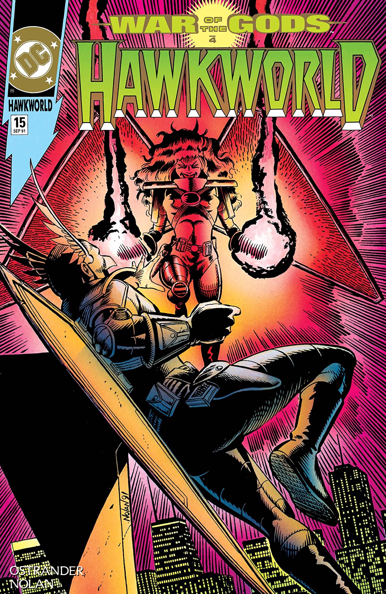 Hawkworld #15 cover