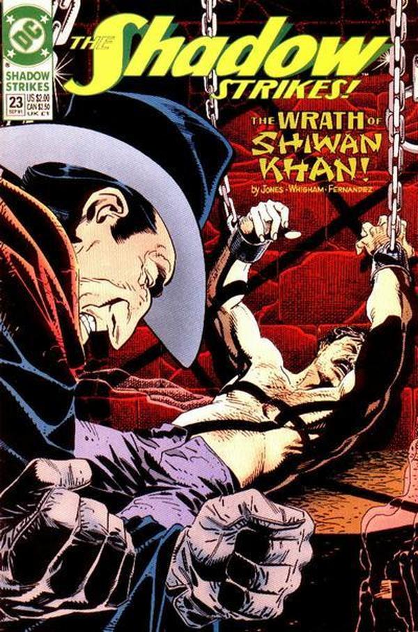The Shadow Strikes #23 cover
