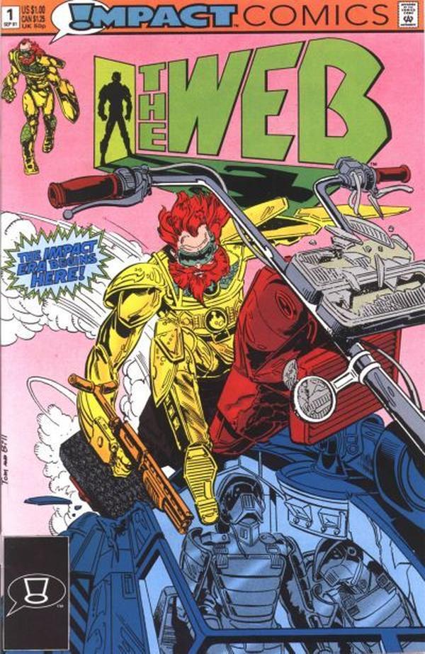 The Web #1 cover