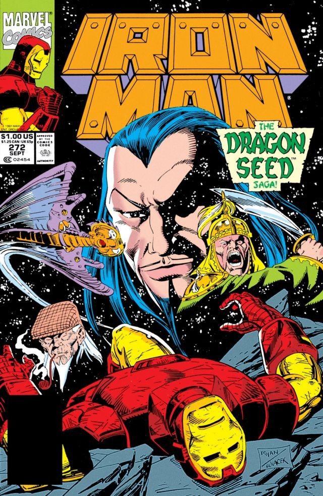 Iron Man #272 cover