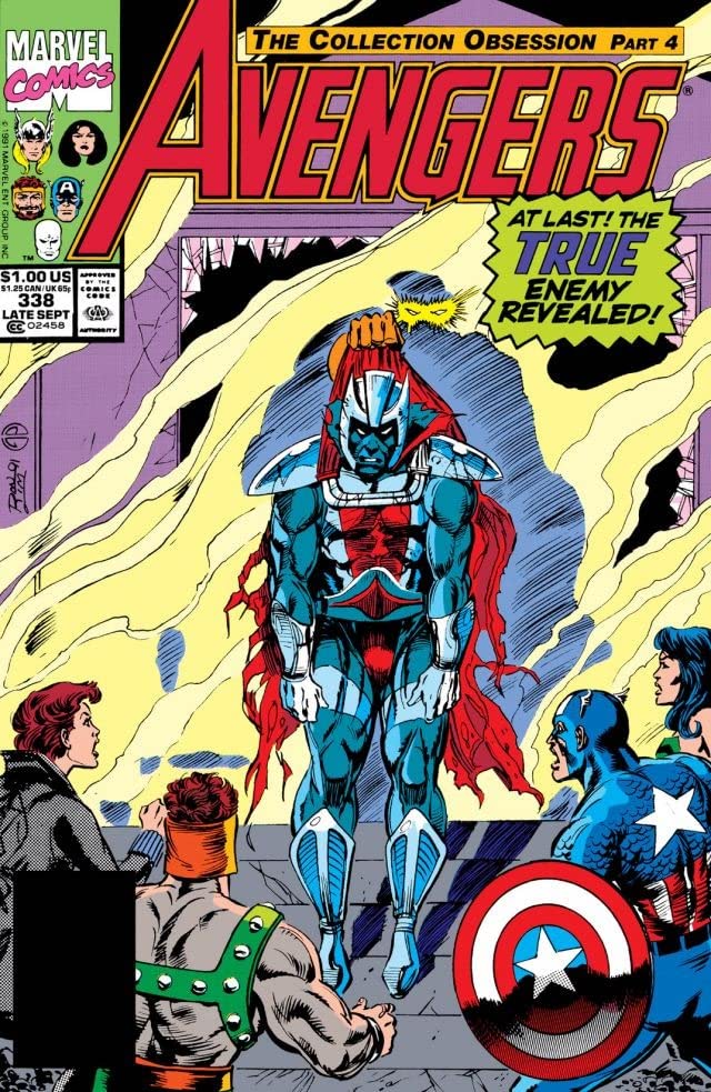 The Avengers #338 cover