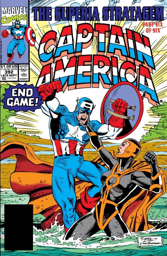 Captain America #392 cover