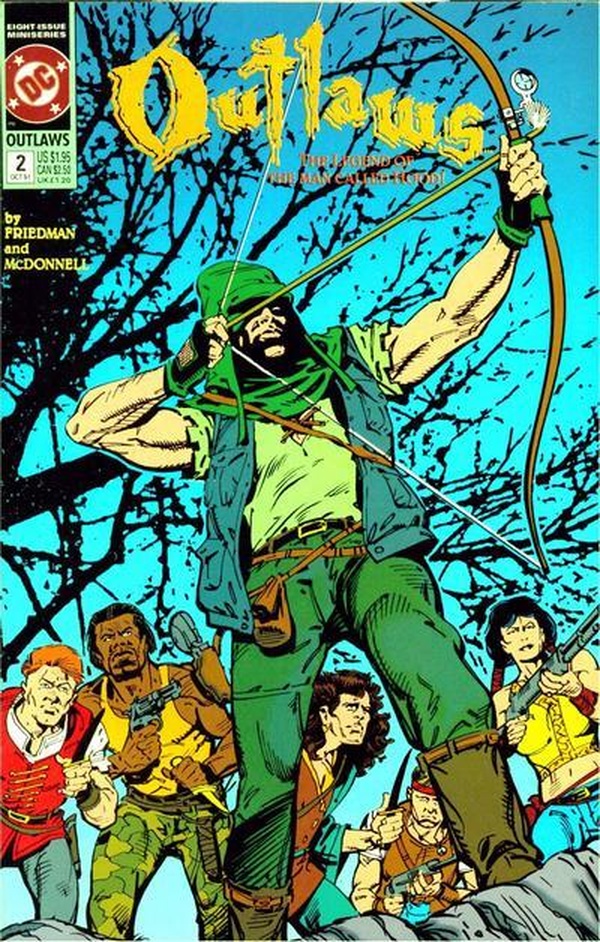 Outlaws #2 cover