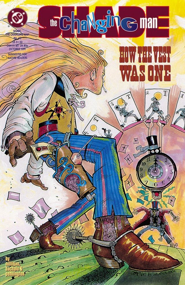Shade, the Changing Man #16 cover
