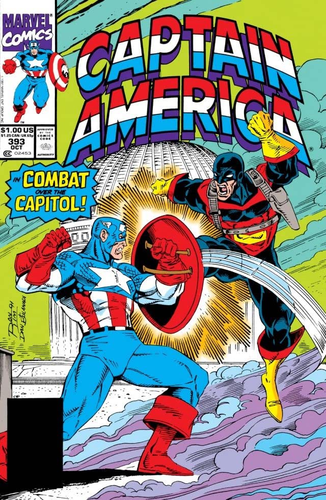 Captain America #393 cover