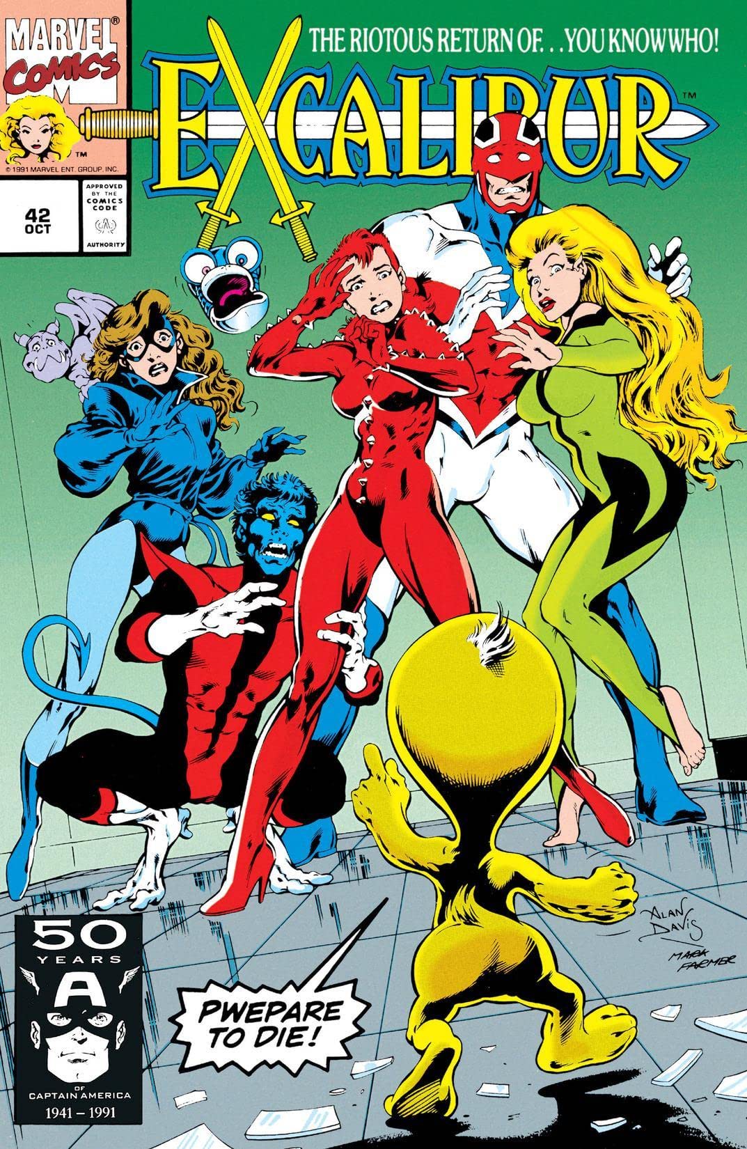 Excalibur #42 cover