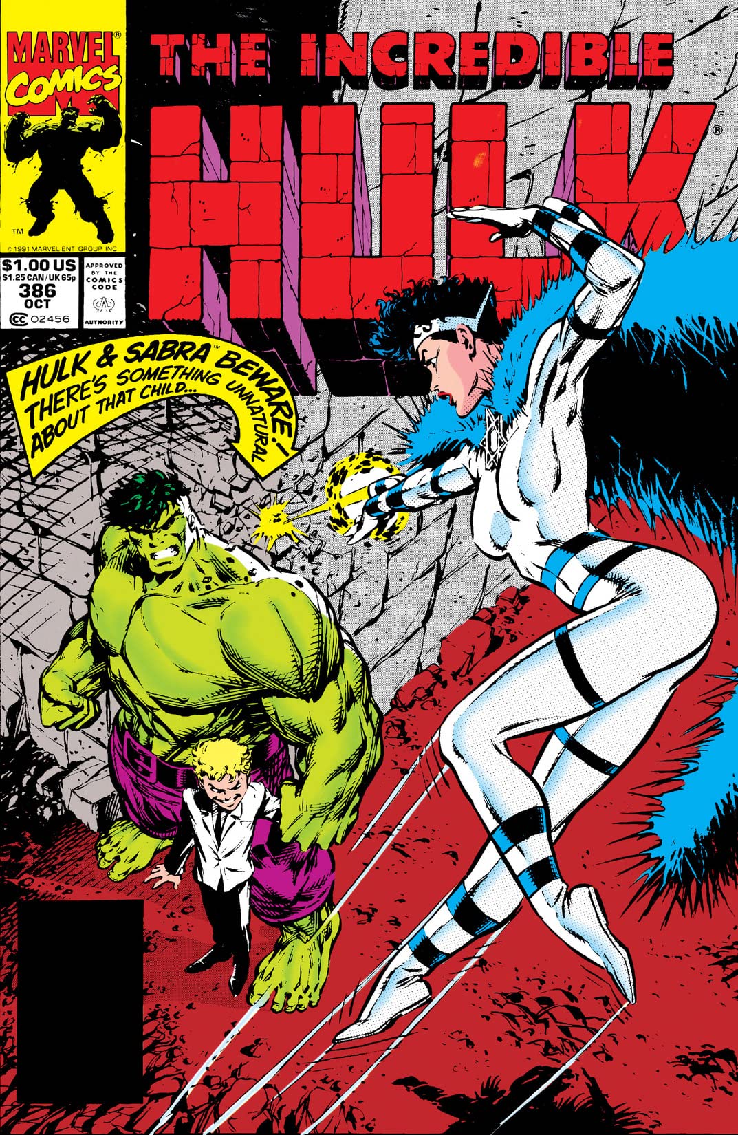 The Incredible Hulk #386 cover