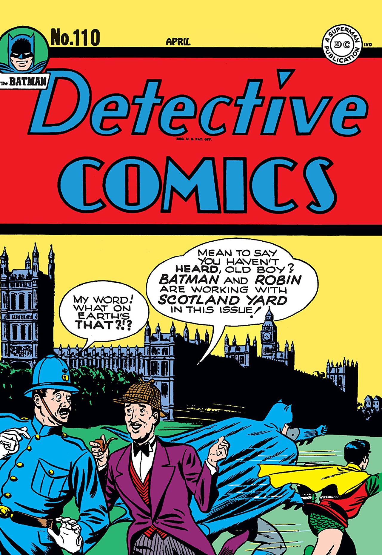 Detective Comics #110 cover