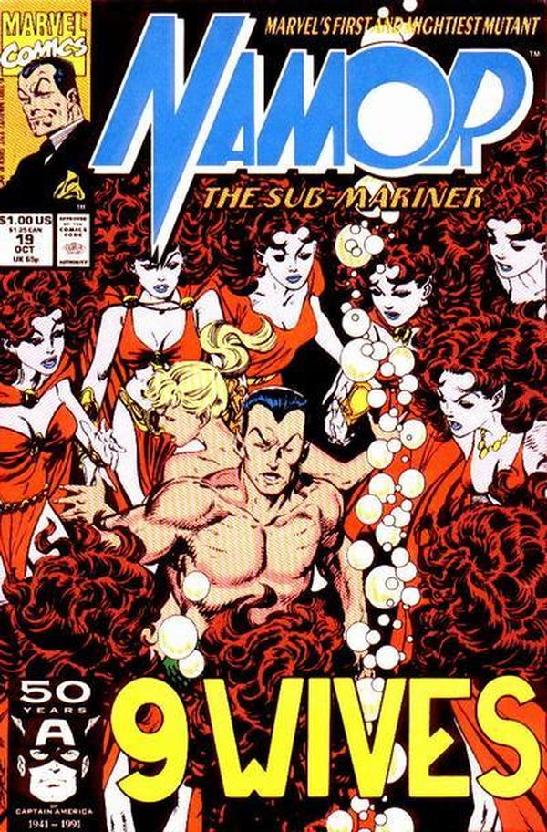 Namor, the Sub-Mariner #19 cover