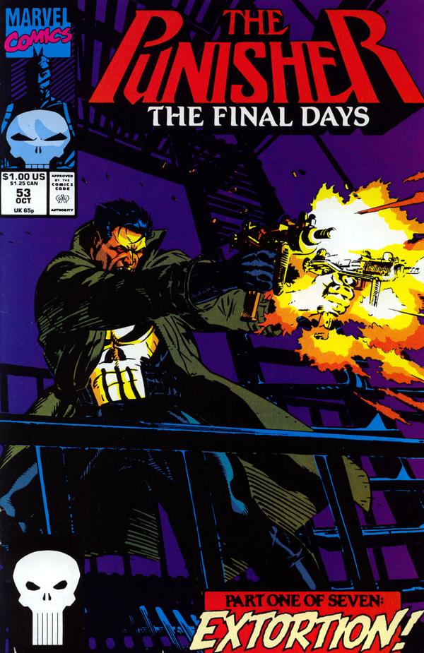 The Punisher #53 cover