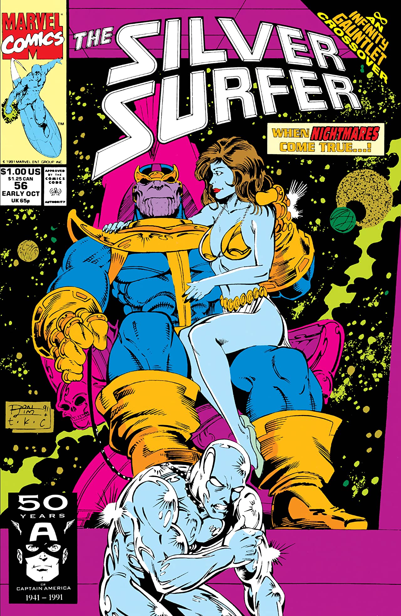 Silver Surfer #56 cover