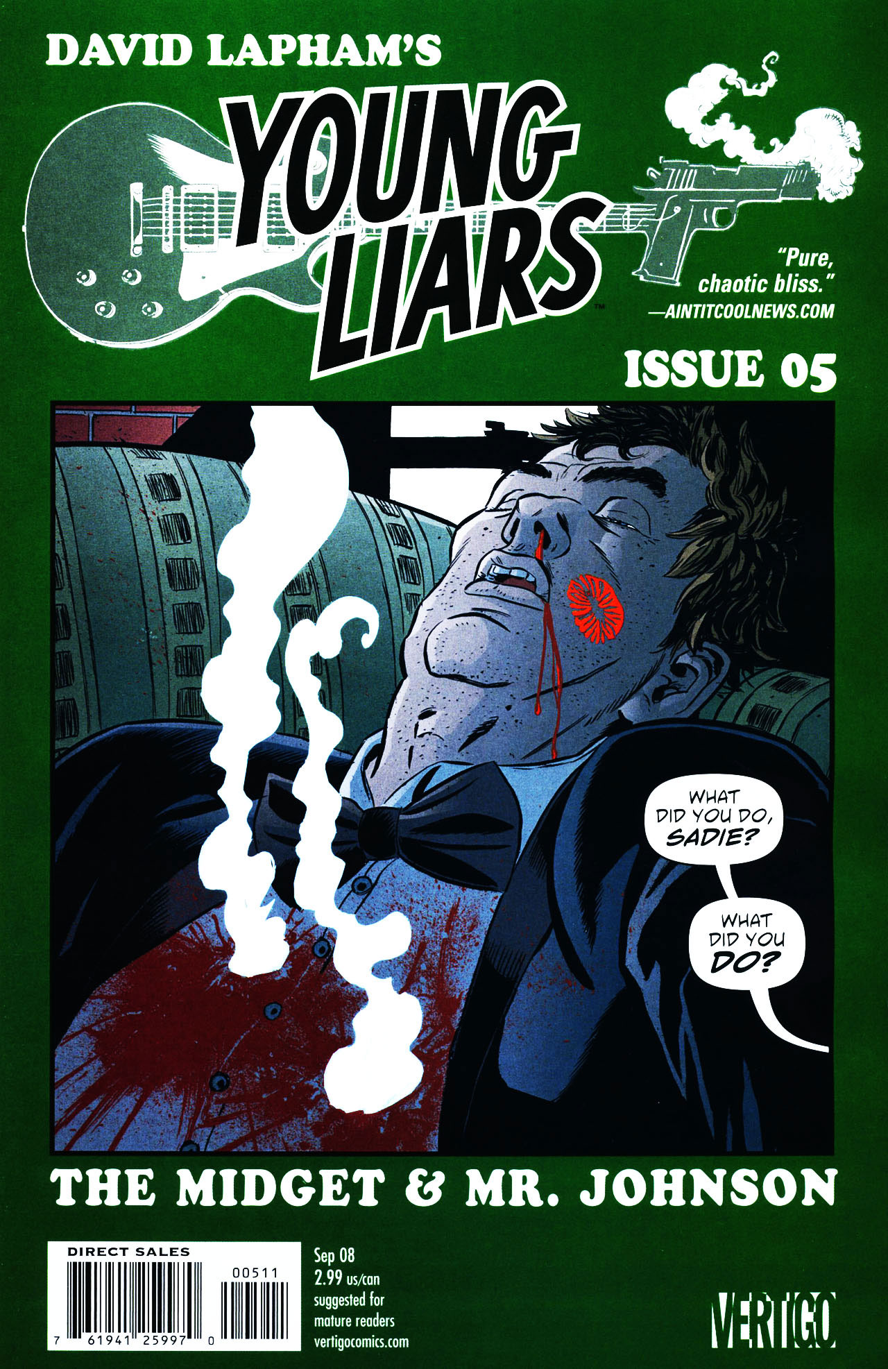 Young Liars #5 cover
