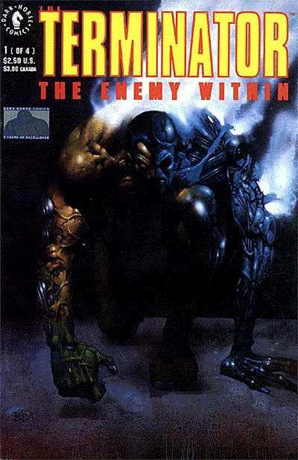 The Terminator: The Enemy Within #1 cover