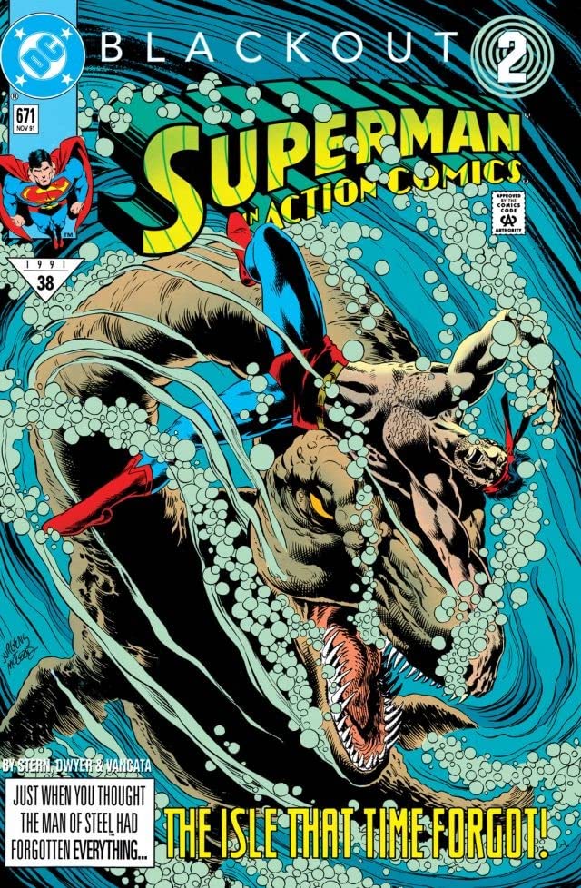 Action Comics #671 cover