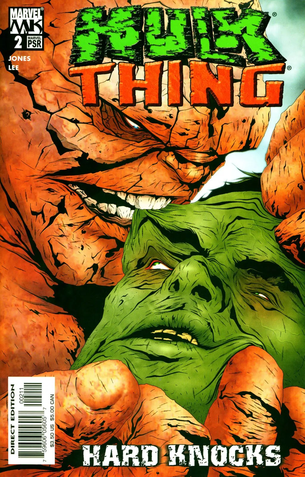 Hulk & Thing: Hard Knocks #2 cover