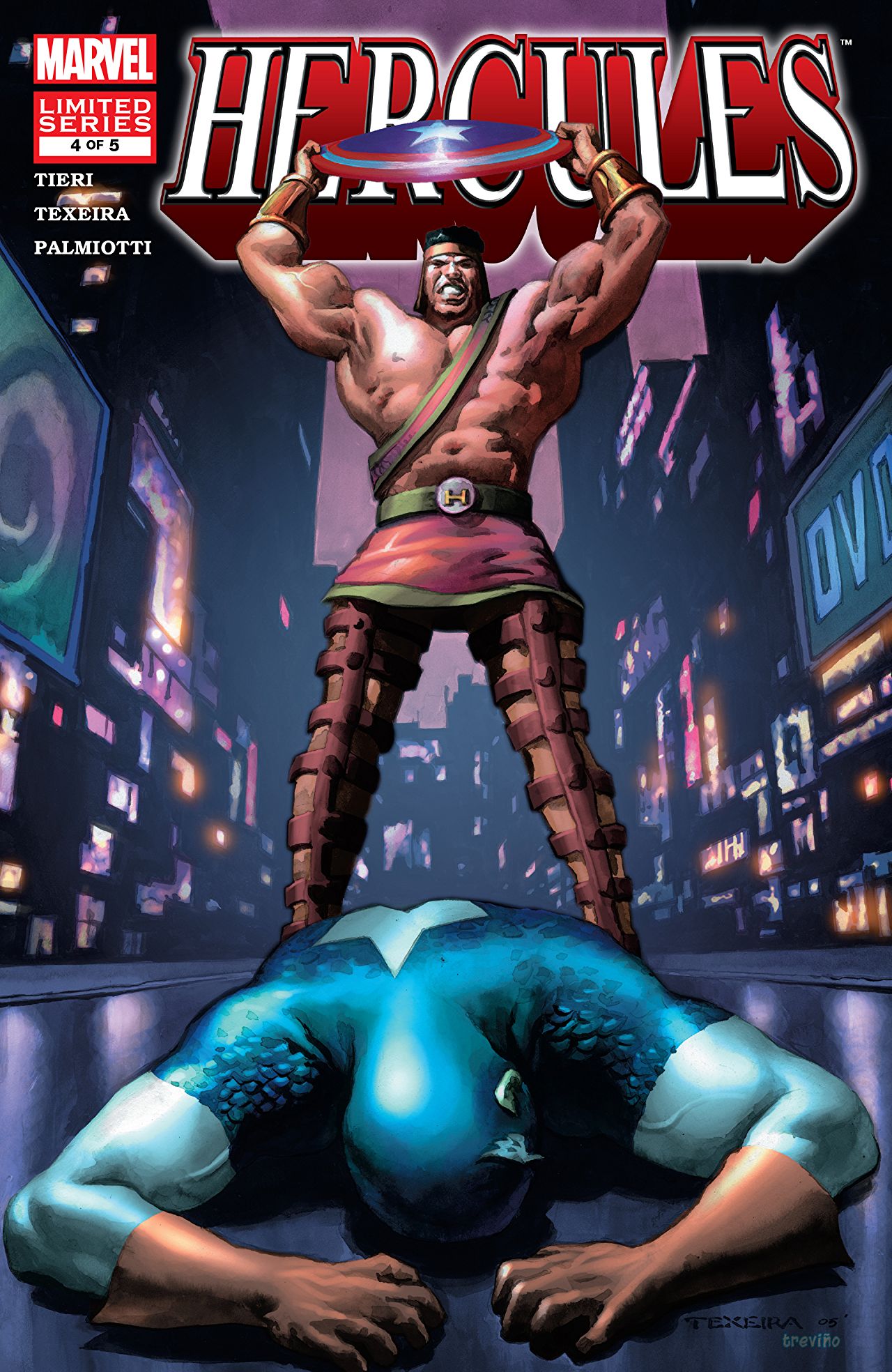 Hercules #4 cover