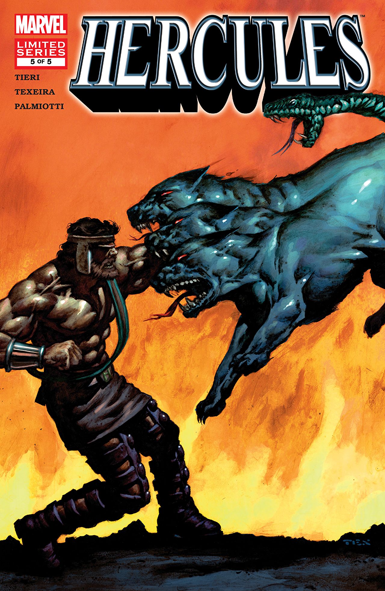 Hercules #5 cover