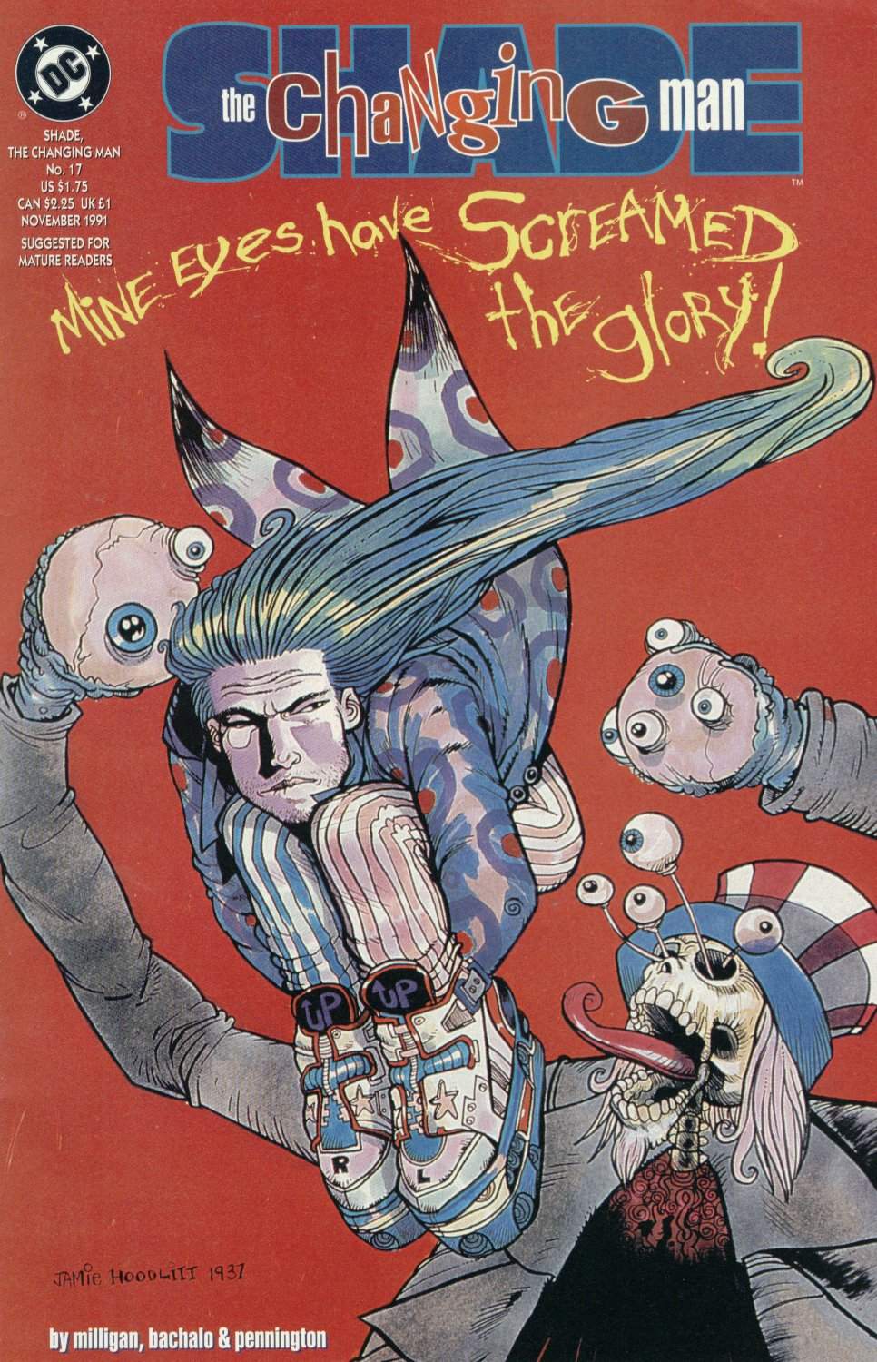 Shade, the Changing Man #17 cover
