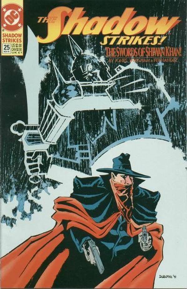 The Shadow Strikes #25 cover