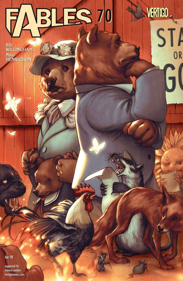 Fables #70 cover