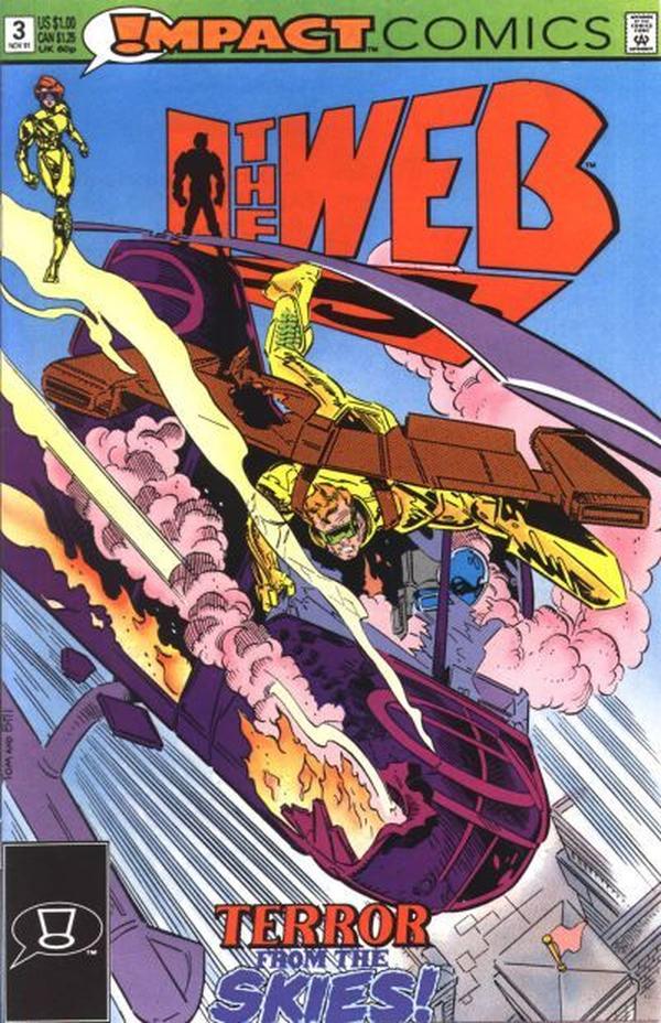 The Web #3 cover