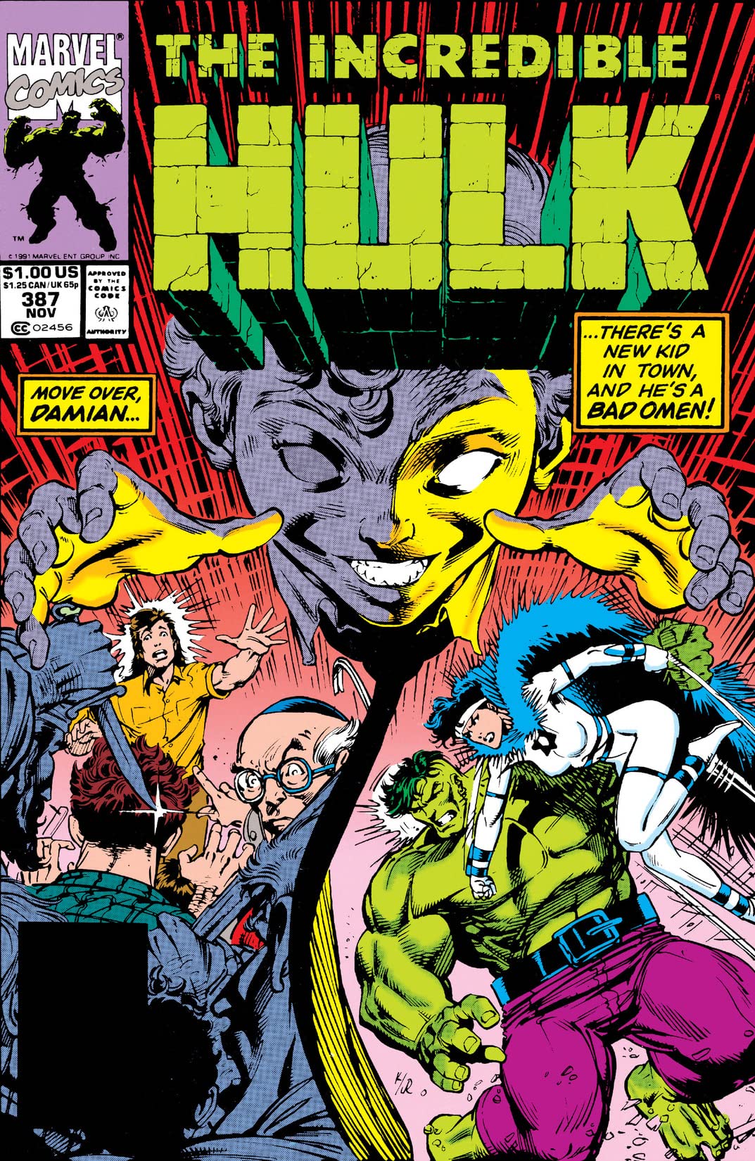 The Incredible Hulk #387 cover