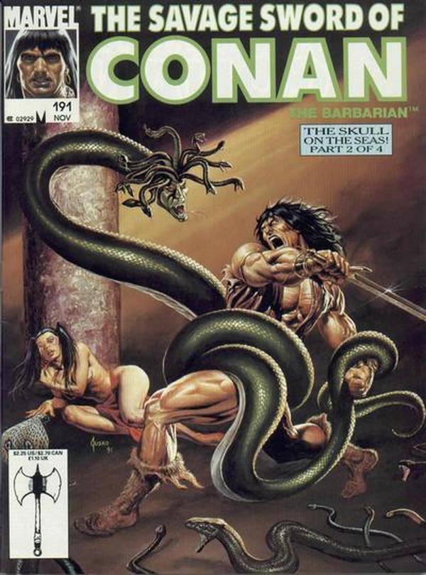 The Savage Sword of Conan #191