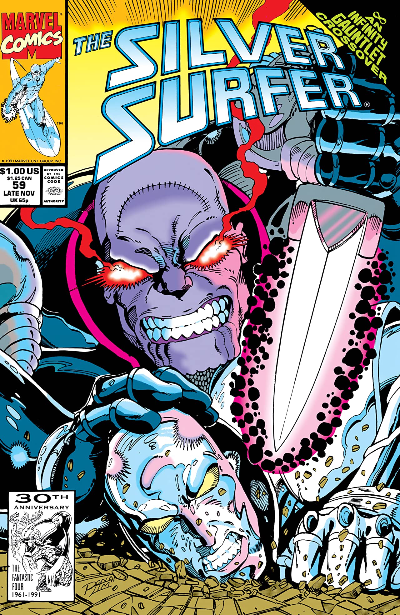 Silver Surfer #59 cover