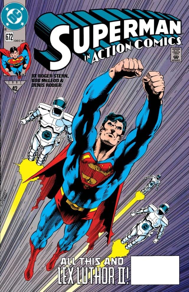 Action Comics #672 cover