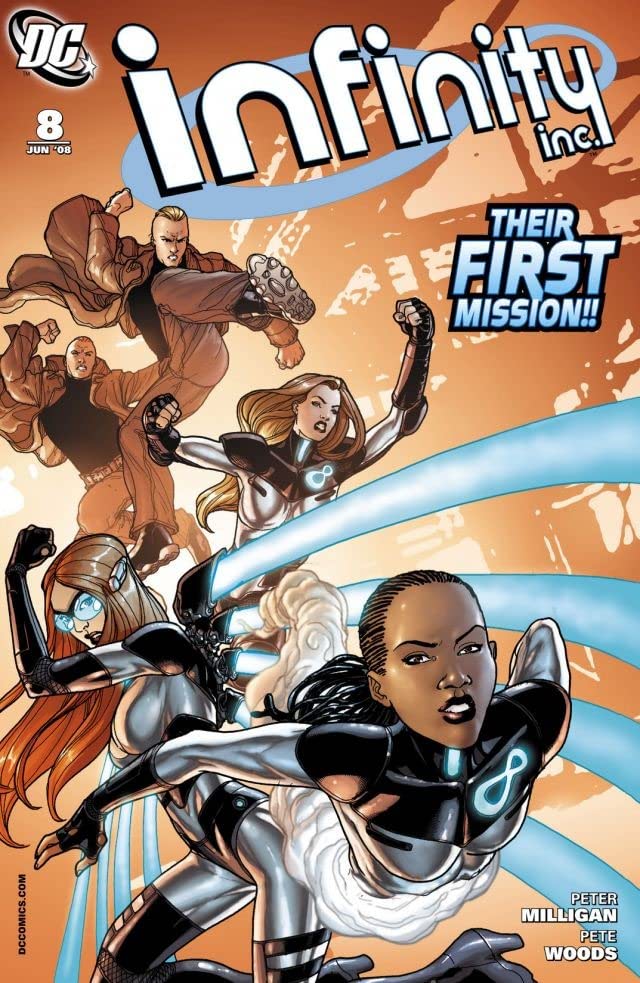 Infinity Inc. #8 cover