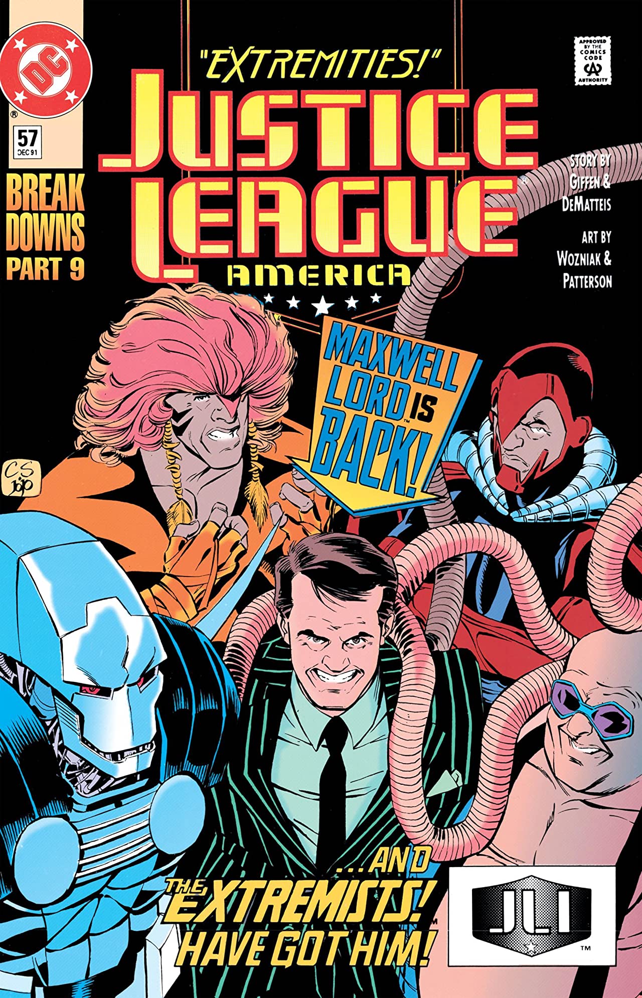 Justice League America #57