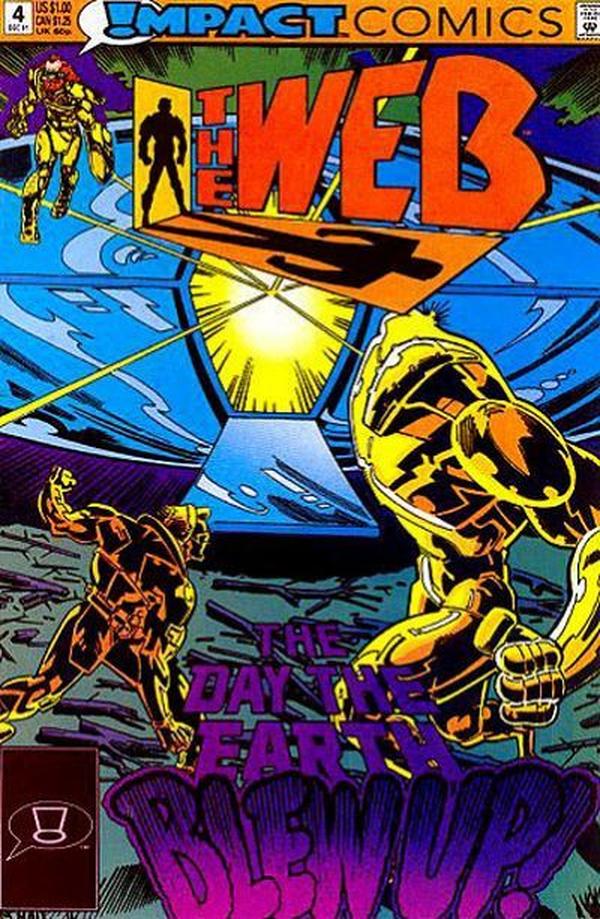The Web #4 cover