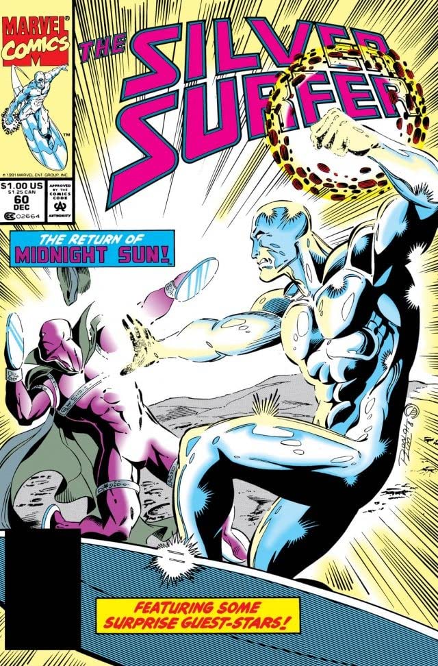 Silver Surfer #60 cover