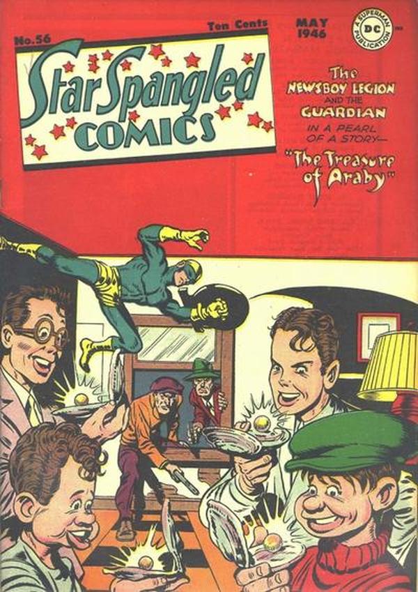 Star Spangled Comics #56 cover