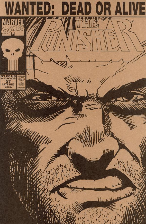 The Punisher #57 cover