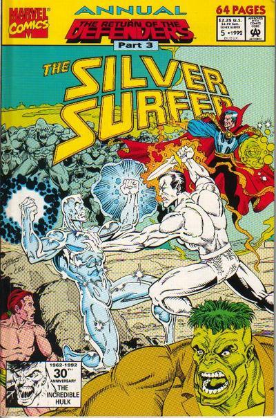 Silver Surfer Annual #5 cover