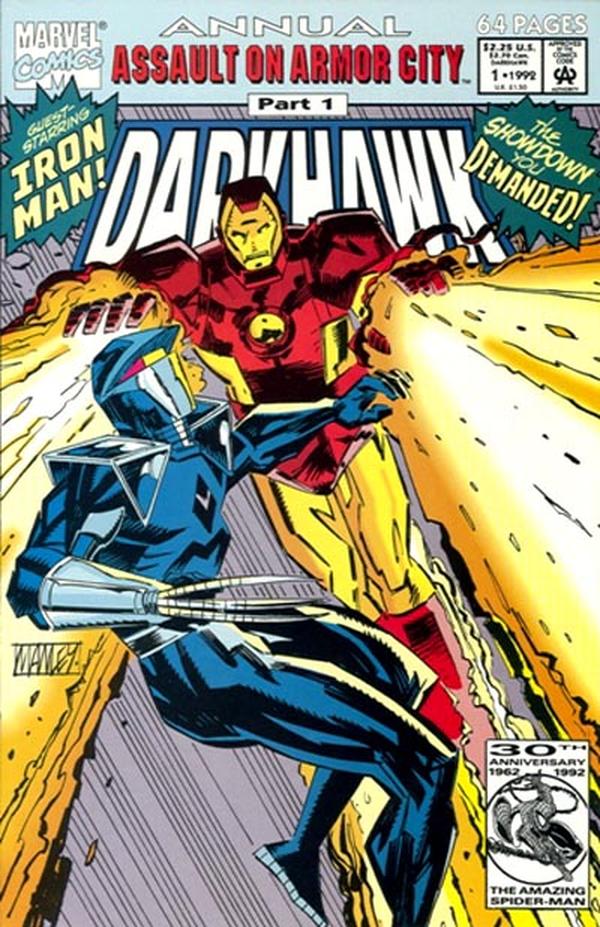 Darkhawk Annual #1 cover