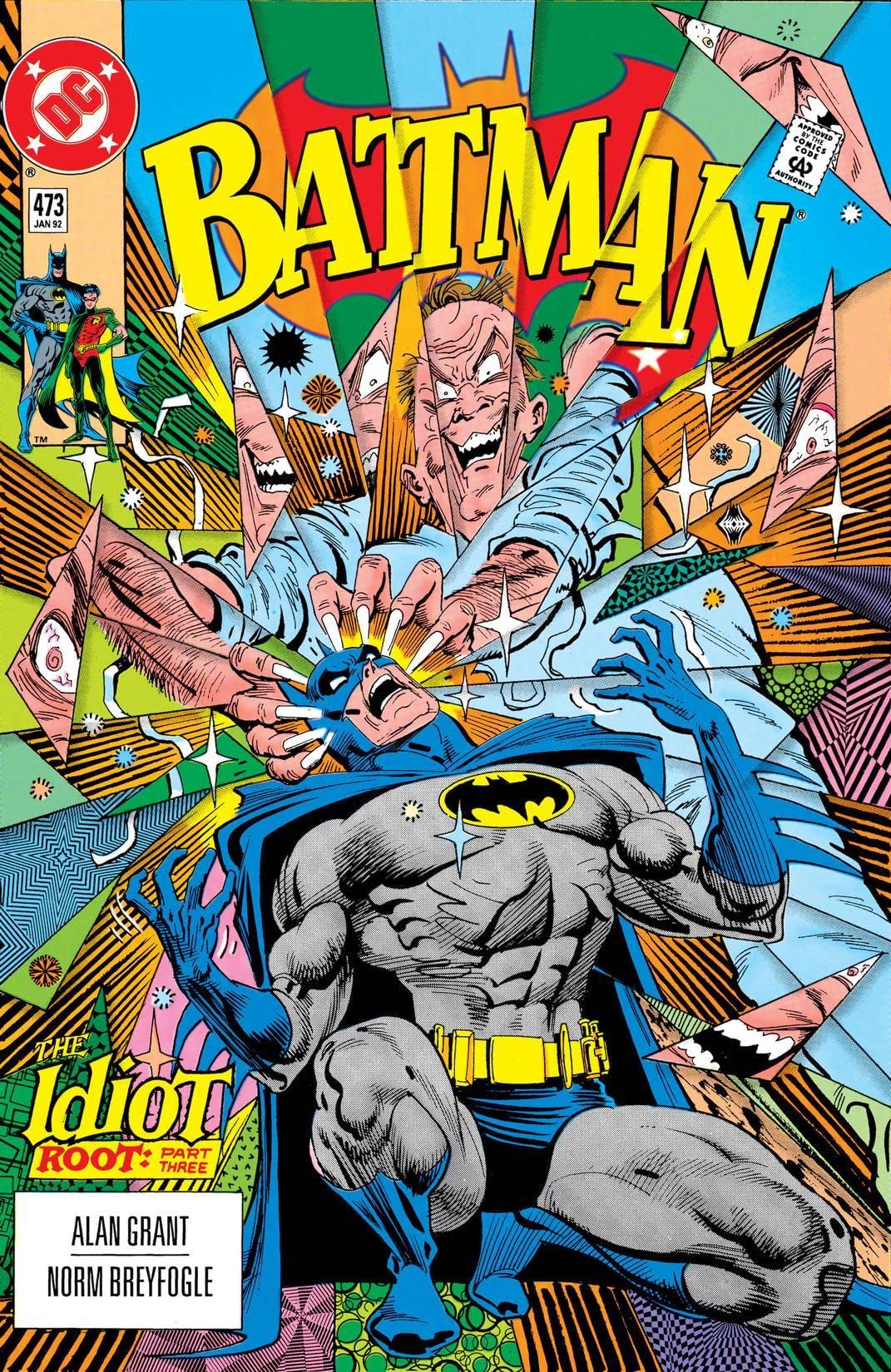 Batman #473 cover