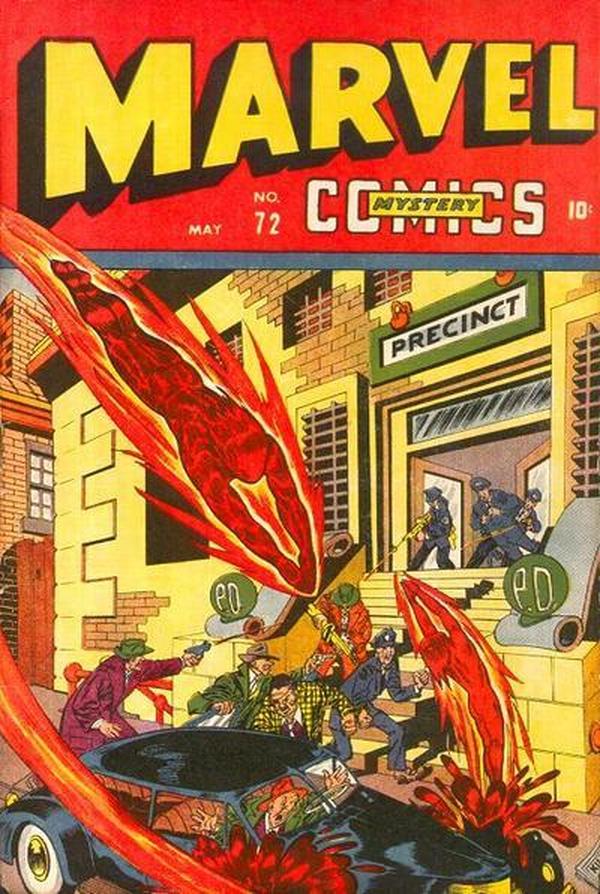 Marvel Mystery Comics #72 cover