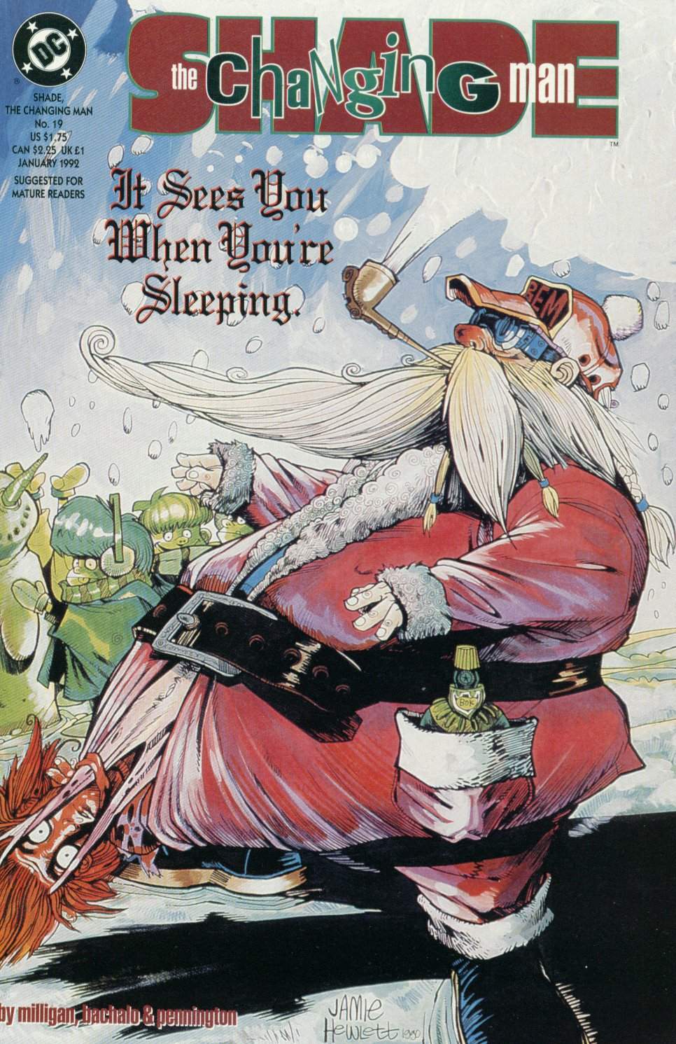 Shade, the Changing Man #19 cover